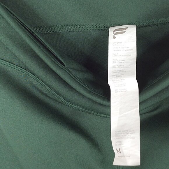 Fabletics Mid-Rise UltraCool Shine 7/8 Salar Stride Leggings Womens Size Medium - Picture 10 of 10